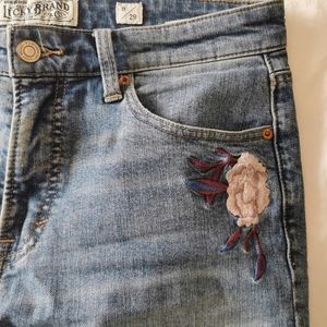 Embroidered Classic Lucky Brand Designer Jeans